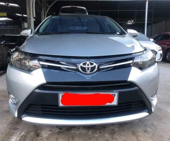 Toyota Vios MT 2015 - Bán xe Toyota Vios MT sản xuất năm 2015, màu bạc