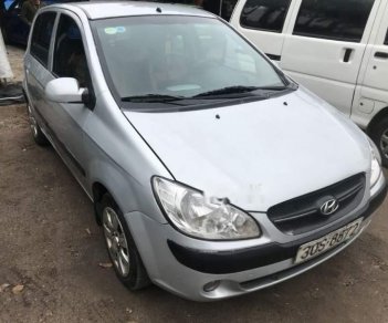 Hyundai Getz   2009 - Bán ô tô Hyundai Getz sản xuất năm 2009, màu bạc, giá tốt