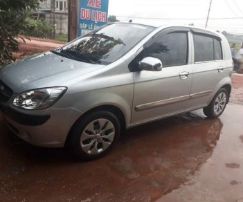 Hyundai Getz   2010 - Bán Hyundai Getz 2010, màu bạc, 185tr