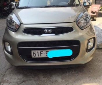 Kia Morning 2015 - Cần bán lại xe Kia Morning đời 2015, màu vàng, giá tốt