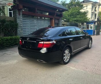 Lexus LS 460L 2008 - Cần bán Lexus LS 460L sản xuất năm 2008, màu đen, nhập khẩu