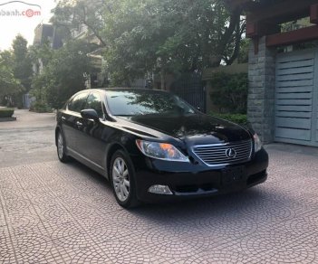 Lexus LS 460L 2008 - Cần bán Lexus LS 460L sản xuất năm 2008, màu đen, nhập khẩu