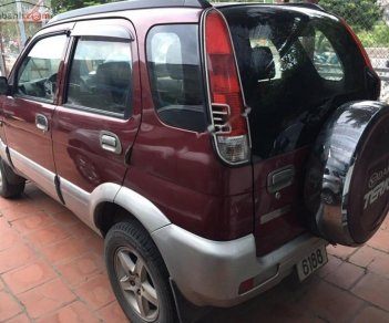 Daihatsu Terios 1.3 4x4 MT 2004 - Bán ô tô Daihatsu Terios 1.3 4x4 MT sản xuất 2004, màu đỏ