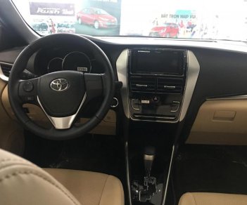 Toyota Yaris G 2018 - Toyota Giải Phóng- Bán xe Yaris 1.5G, màu vàng giao ngay, giá tốt, ưu đãi vay 90%. LH 0973.160.519