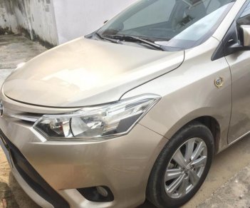 Toyota Vios 1.5E MT 2017 - Cần bán em Vios 2017 số sàn vàng cát xe rất mới