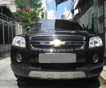 Chevrolet Captiva LT 2.4 MT 2008 - Cần bán Chevrolet Captiva LT 2.4 MT năm sản xuất 2008, màu đen  