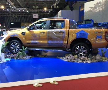 Ford Ranger Wildtrak Bi-turbo 2018 - Bán Ford Ranger Wildtrak Bi-turbo sản xuất 2018- Kèm nhiều quà tặng