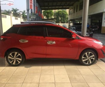 Toyota Yaris 1.5G 2018 - Bán xe Toyota Yaris 1.5G sản xuất năm 2018, màu đỏ, nhập khẩu  
