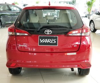 Toyota Yaris 1.5G 2018 - Bán xe Toyota Yaris 1.5G năm 2018, màu đỏ, giá chỉ 650 triệu
