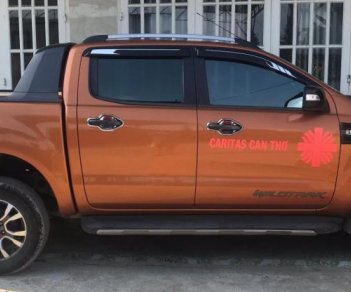 Ford Ranger Wildtrack 3.2 2015 - Bán Ford Ranger Wildtrak 3.2 AT 4×4 model 2016 sx T10/ 2015, màu cam, nhập khẩu