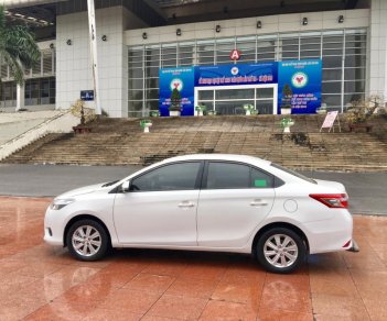 Toyota Vios cvt 2017 - Bán Toyota Vios CVT đời 2017, màu trắng