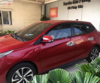 Toyota Yaris 1.5G 2018 - Bán xe Toyota Yaris 1.5G sản xuất năm 2018, màu đỏ, nhập khẩu  