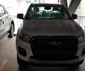 Ford Ranger Wildtrak 2.0L 4x2 AT 2018 - Bán xe Ford Ranger Wildtrak 2.0L 4x2 AT 2018, màu trắng, nhập khẩu, giá chỉ 853 triệu