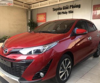 Toyota Yaris 1.5G 2018 - Bán xe Toyota Yaris 1.5G sản xuất năm 2018, màu đỏ, nhập khẩu  