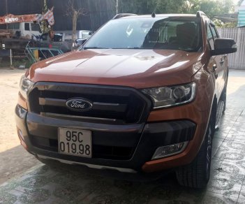 Ford Ranger Wildtrack 3.2 2015 - Bán Ford Ranger Wildtrak 3.2 AT 4×4 model 2016 sx T10/ 2015, màu cam, nhập khẩu