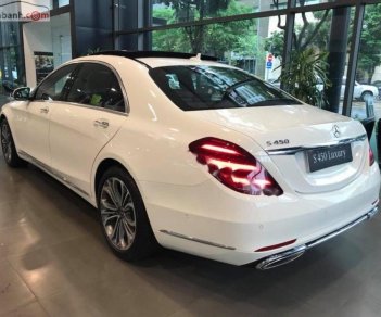 Mercedes-Benz S class S450L Luxury 2018 - Cần bán xe Mercedes S450L Luxury đời 2018, màu trắng