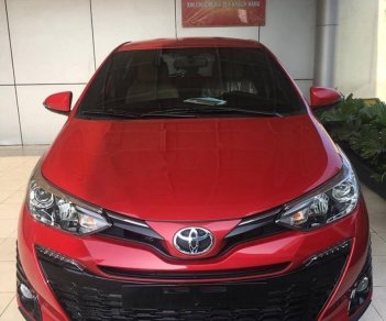 Toyota Yaris 1.5G 2018 - Bán xe Toyota Yaris 1.5G sản xuất năm 2018, màu đỏ, nhập khẩu  