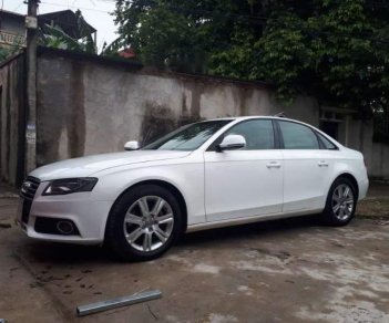 Audi A4   2009 - Bán xe Audi A4 năm sản xuất 2009, màu trắng, xe nhập