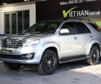 Toyota Fortuner G 2.5MT 2015 - Bán Toyota Fortuner G 2.5MT 2015, màu bạc, giá tốt