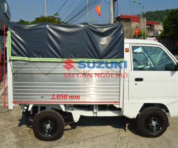 Suzuki Super Carry Truck 2018 - Bán Suzuki Truck 550kg thùng mui bạt siêu dài giá tốt - nhiều ưu đãi trong tháng