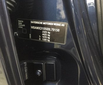 BMW X3 2017 - Bán xe BMW X3 2107, màu xanh, mới đăng ký tháng 6/2018, đi: 8000 km. LH: 0978877754