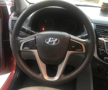 Hyundai Accent 1.4 AT 2014 - Bán xe Hyundai Accent 1.4 AT sản xuất 2014, màu đỏ, nhập khẩu nguyên chiếc 