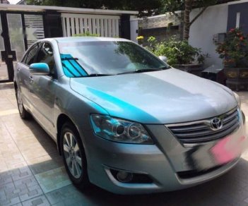 Toyota Camry  2.4 G  2007 - Cần bán lại xe Toyota Camry 2.4 G năm 2007, màu bạc, 486tr