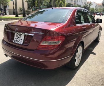 Mercedes-Benz C class C200 2007 - Bán Mercedes-Benz C200 sản xuất 2007 màu đỏ, giá tốt