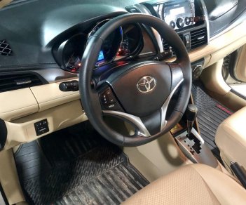 Toyota Vios 1.5G (CVT) 2017 - Bán ô tô Toyota Vios 1.5G (CVT) đời 2017, màu vàng