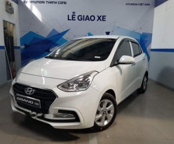 Hyundai Grand i10  1.2MT base   2018 - Bán Hyundai Grand i10 1.2MT base sản xuất 2018, màu trắng