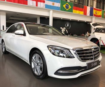 Mercedes-Benz S class S450 2017 - Bán xe Mercedes S450 đăng ký 2018, màu trắng giá cực rẻ, rẻ hơn 500 triệu