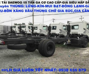 Xe tải 5 tấn - dưới 10 tấn 2018 - Bán xe tải Daewoo 10 tấn nhập khẩu - giá tốt lắm chỉ trả 20%, nhận xe ngay