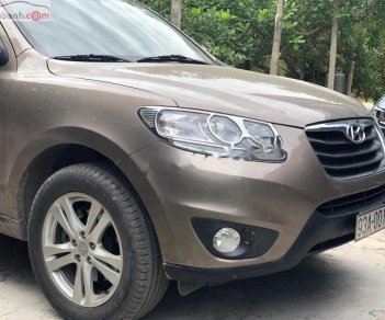 Hyundai Santa Fe 2011 - Bán xe Hyundai Santa Fe sản xuất 2011, màu nâu, xe nhập