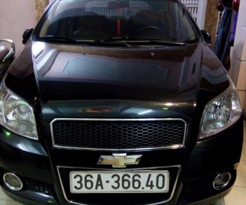 Chevrolet Aveo 2014 - Cần bán gấp Chevrolet Aveo năm 2014, màu đen như mới