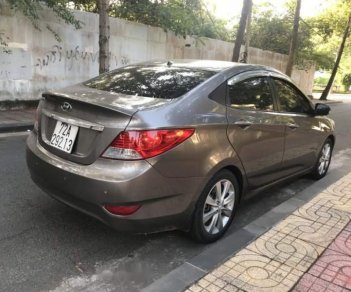 Hyundai Accent 2013 - Cần bán xe Hyundai Accent đời 2013, màu nâu, nhập khẩu nguyên chiếc