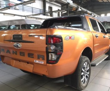 Ford Ranger Wildtrak 2.0L 4x4 AT 2018 - Bán xe Ford Ranger Wildtrak 2.0L 4x4 AT 2018, màu nâu, nhập khẩu nguyên chiếc 