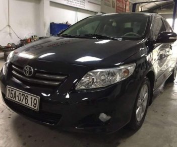 Toyota Corolla altis    2010 - Cần bán Toyota Corolla altis đời 2010, màu đen chính chủ