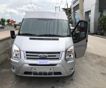 Ford Transit Mid 2018 - Transit 2018, combo quà tặng hộp đen - lót sàn gỗ - bọc trần 5D