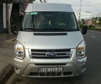 Ford Transit   SLX Luxury 2014 - Bán Ford Transit SLX Luxury đời 2014, màu bạc xe gia đình giá cạnh tranh