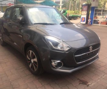 Suzuki Swift GLX 1.2 AT 2018 - Bán Suzuki Swift GLX 1.2 AT đời 2018, màu xám, nhập khẩu