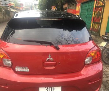 Mitsubishi Mirage Cvt 2017 - Cần bán lại xe Mitsubishi Mirage Cvt đời 2017, màu đỏ, nhập khẩu số tự động giá cạnh tranh