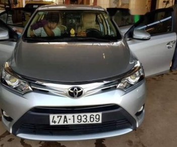 Toyota Vios 2017 - Cần bán gấp Toyota Vios đời 2017, màu bạc, 600 triệu