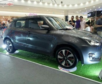 Suzuki Swift GLX 1.2 AT 2018 - Bán Suzuki Swift GLX 1.2 AT đời 2018, màu xám, nhập khẩu