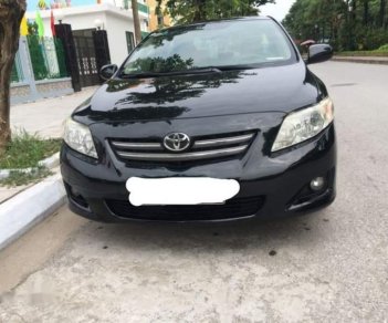 Toyota Corolla   XLi 1.6AT 2008 - Tôi cần bán xe ô tô Toyota Corolla XLi 1.6 model 2009, sản xuất năm 2008 màu đen