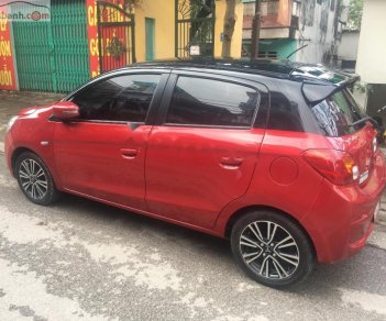 Mitsubishi Mirage Cvt 2017 - Cần bán lại xe Mitsubishi Mirage Cvt đời 2017, màu đỏ, nhập khẩu số tự động giá cạnh tranh