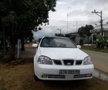 Daewoo Lacetti 2005 - Cần bán lại xe Daewoo Lacetti sản xuất 2005, màu trắng, giá 141tr