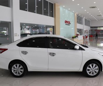Toyota Vios G 1.5AT 2017 - Bán xe Toyota Vios G đời 2017, màu trắng, 559 triệu biển TP