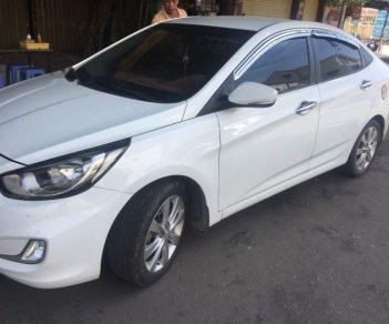 Hyundai Accent MT 2013 - Cần bán gấp Hyundai Accent MT năm sản xuất 2013, màu trắng, nhập khẩu Hàn Quốc chính chủ