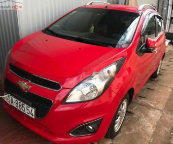 Chevrolet Spark LTZ 1.0 AT 2014 - Cần bán gấp Chevrolet Spark LTZ 1.0 AT đời 2014, màu đỏ giá cạnh tranh