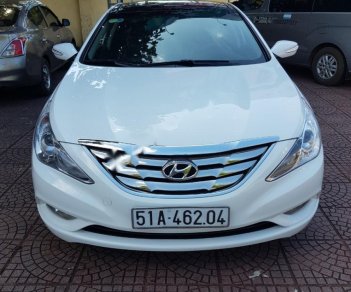 Hyundai Sonata 2.0 AT 2013 - Bán Hyundai Sonata 2.0 AT đời 2013, màu trắng, xe nhập, số tự động 